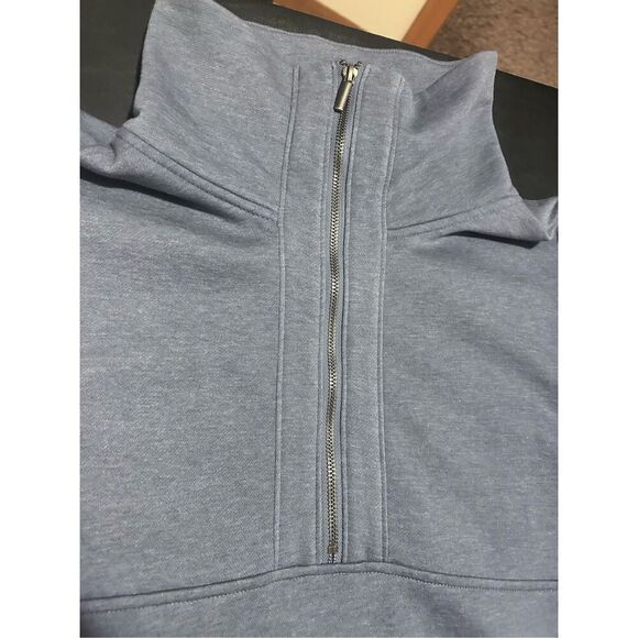 Old Navy Women’s Size XL Oversized Half Zip French Terry Funnel Neck Sweatshirt - Picture 9 of 13